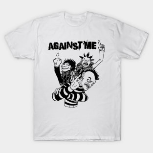 Punk Rock Man Of Againts Me T-Shirt